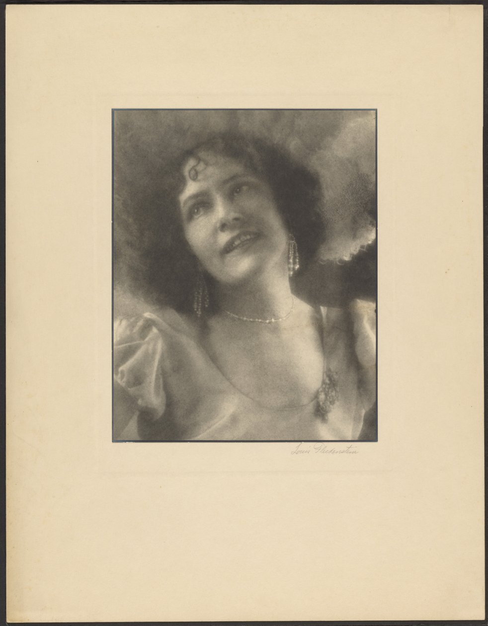 Portrait - F. B. by Louis Fleckenstein