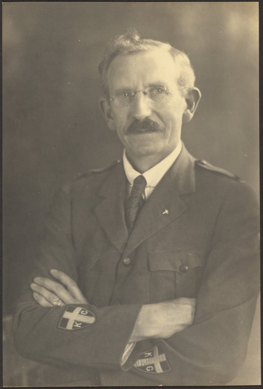 Portrait of a Military Chaplain by Louis Fleckenstein