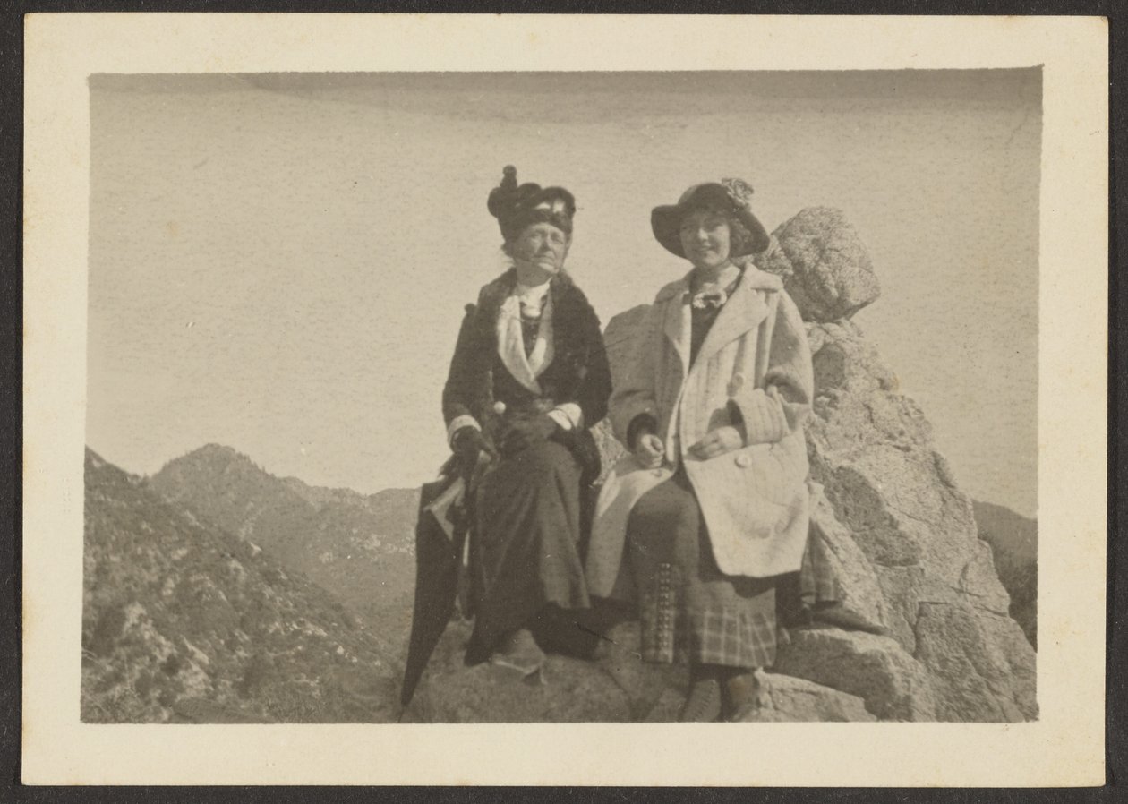Two Women on a Rock by Louis Fleckenstein