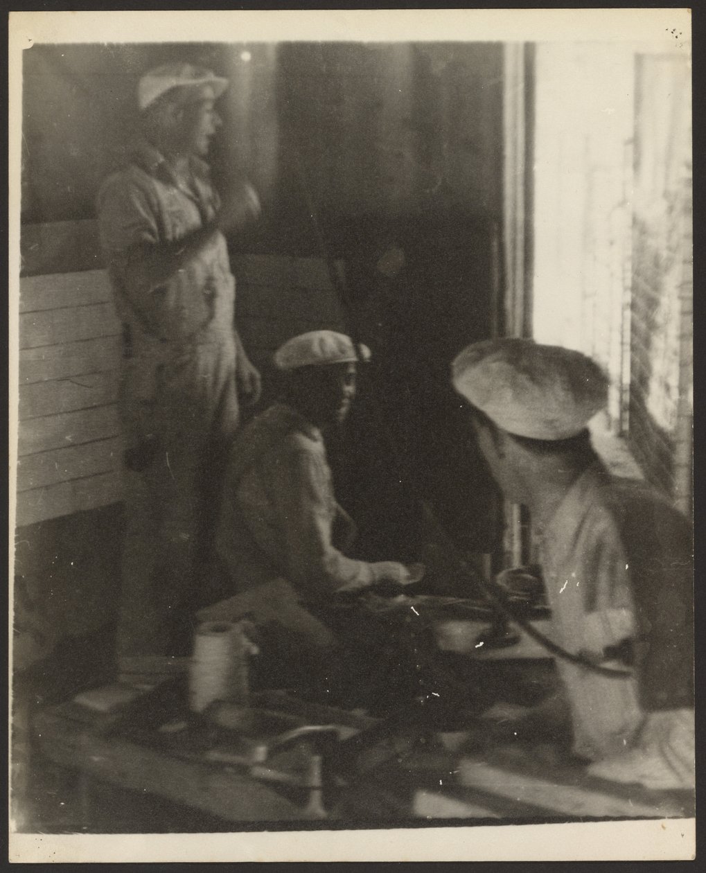 Workmen in House by Louis Fleckenstein