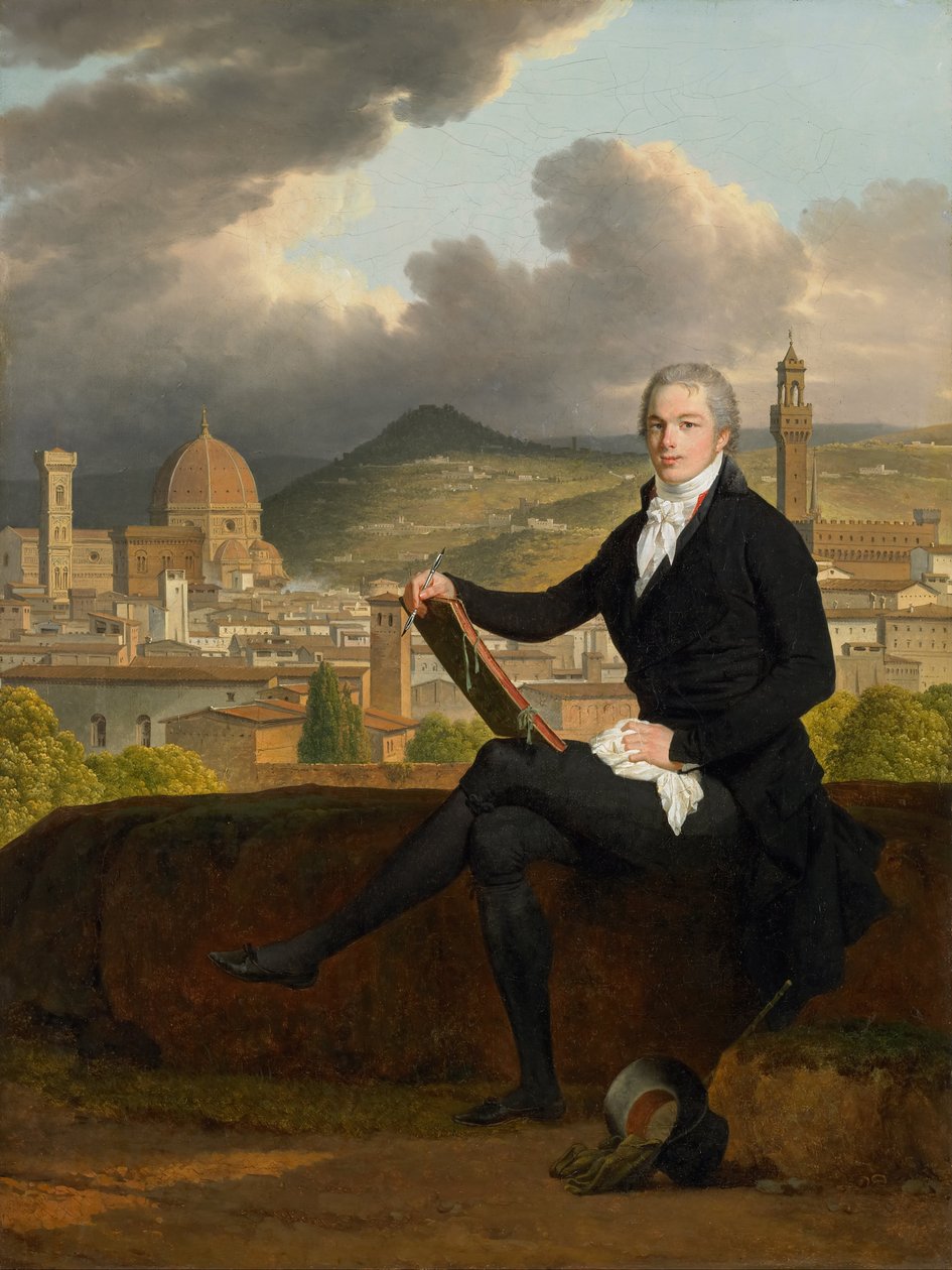 Portrait of Dr. Thomas Penrose (1769-1851) by Louis Gauffier