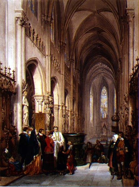 Baptism by Louis Haghe