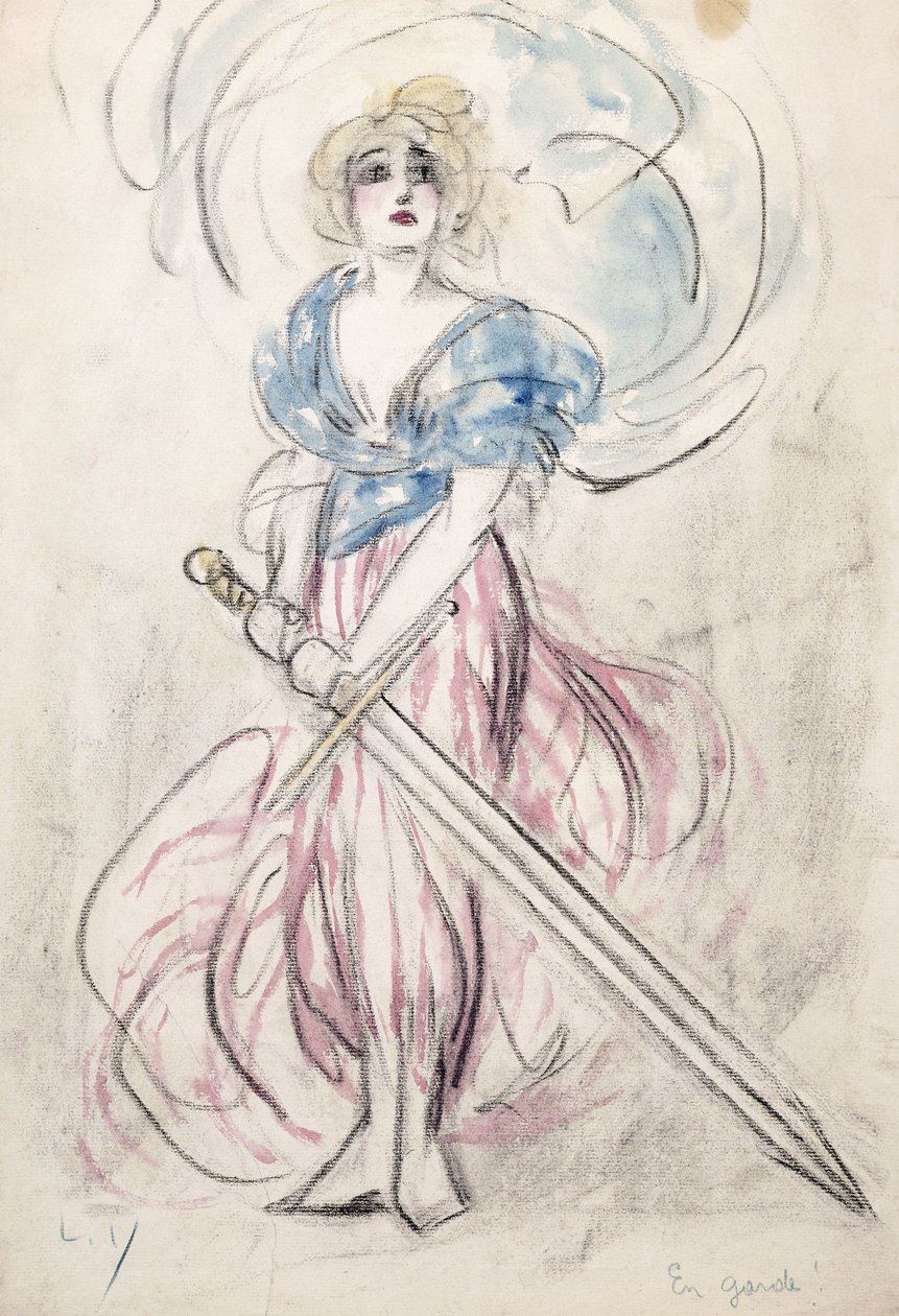 En Garde! by Louis Icart