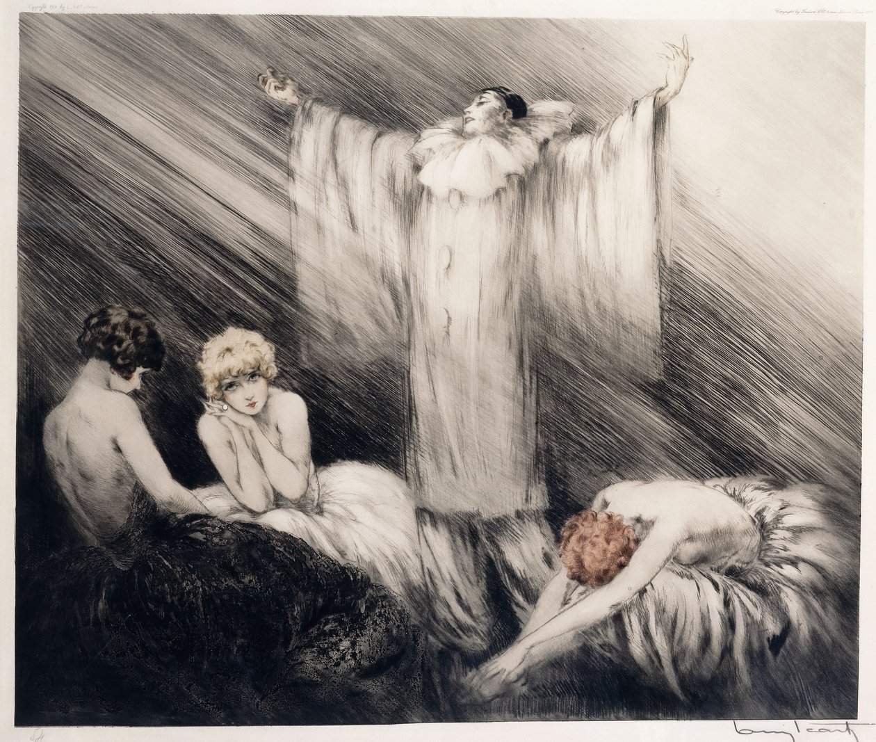 The Poem by Louis Icart