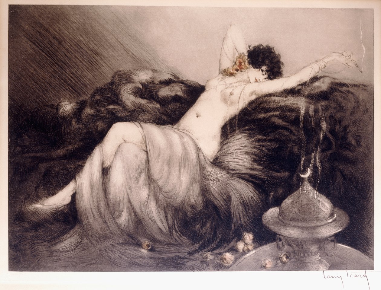 Smoke by Louis Icart