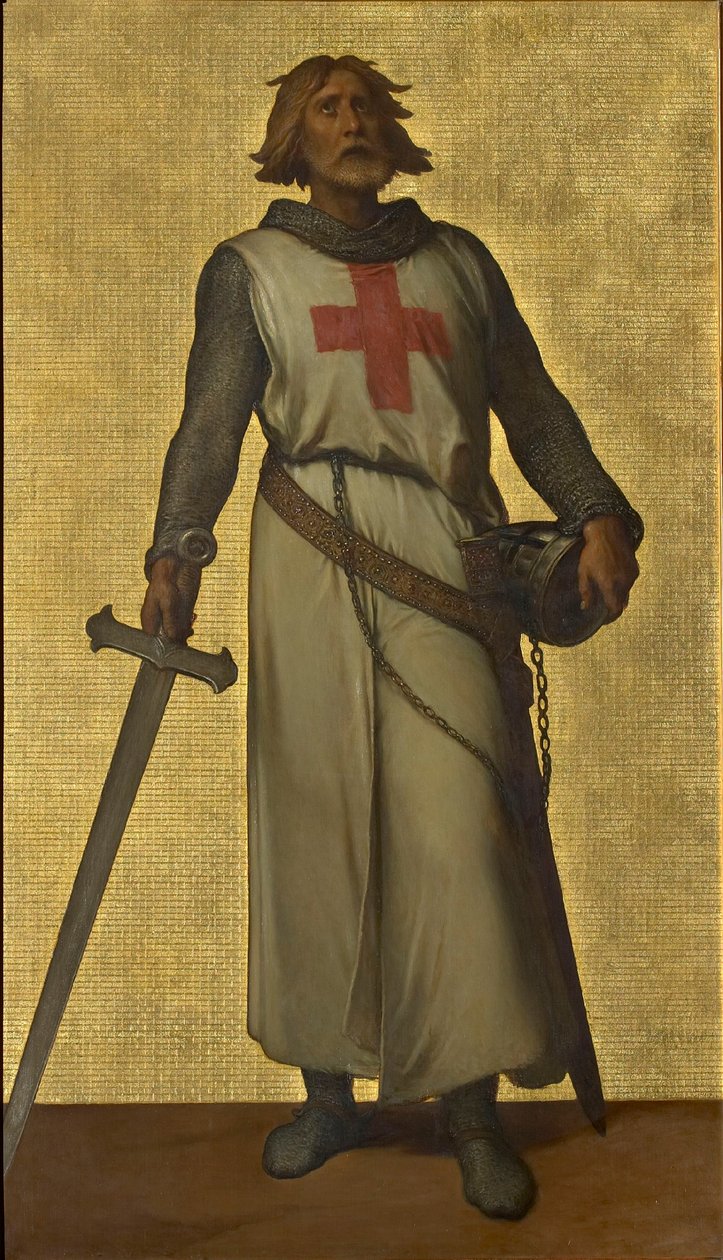 Godfrey of Bouillon by Louis Joseph Gallait