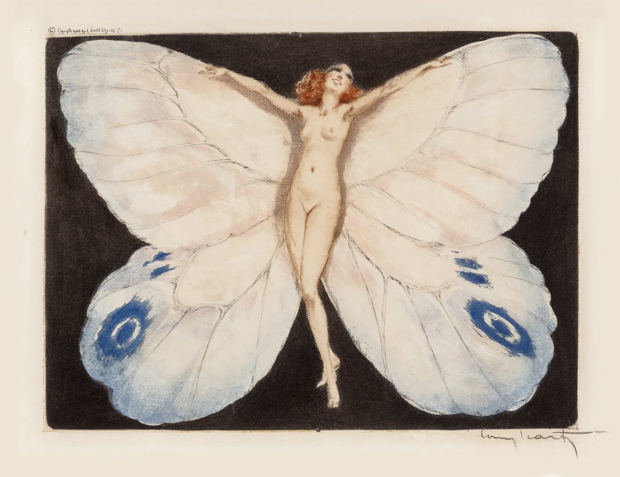 Open Wings by Louis Justin Laurent Icart