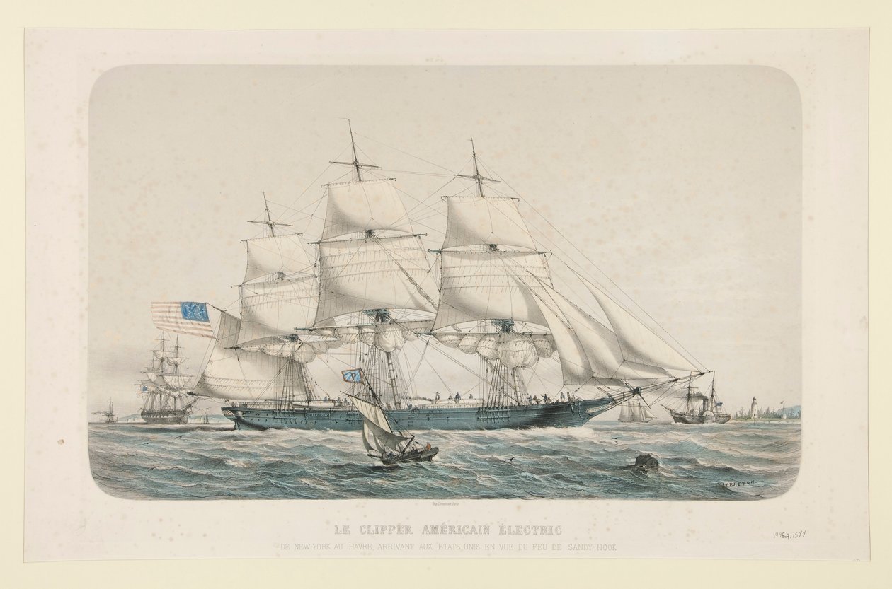 The American Clipper Electric by Louis Le Breton