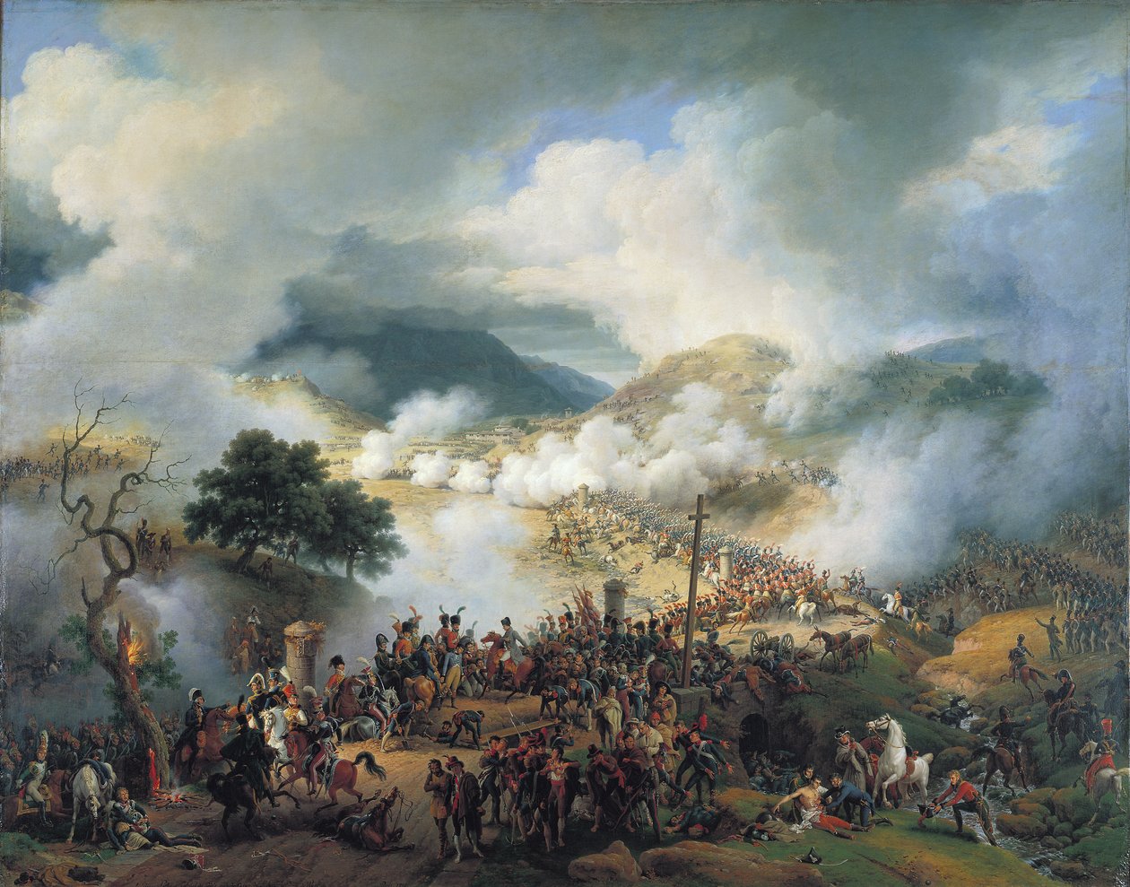 Battle of Somosierra, November 30th 1808 by Louis Lejeune