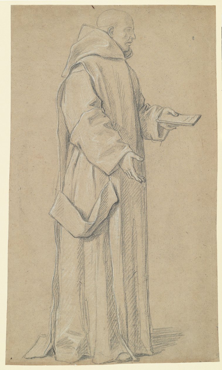 Standing monk by Louis Licherie de Beurie