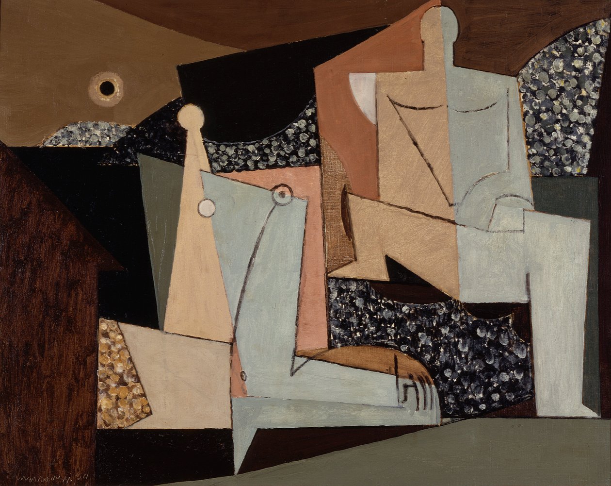 Figures on a Beach by Louis Marcoussis