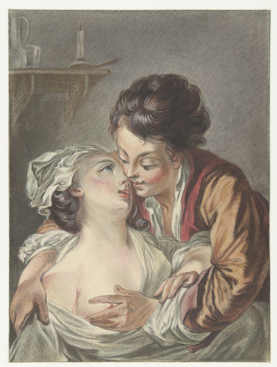 Loving Couple by Louis Marin Bonnet