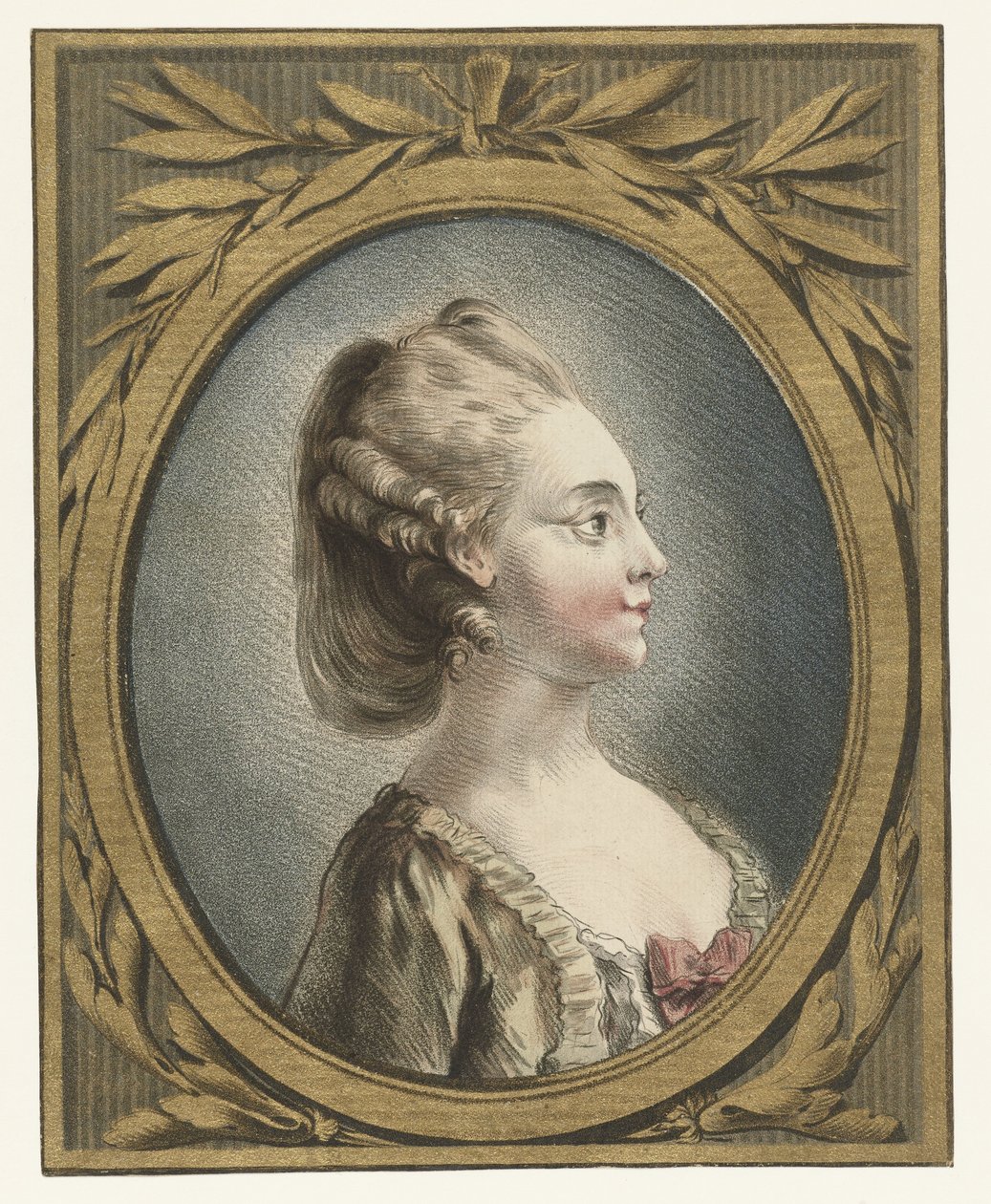 Portrait of a Young Woman by Louis Marin Bonnet