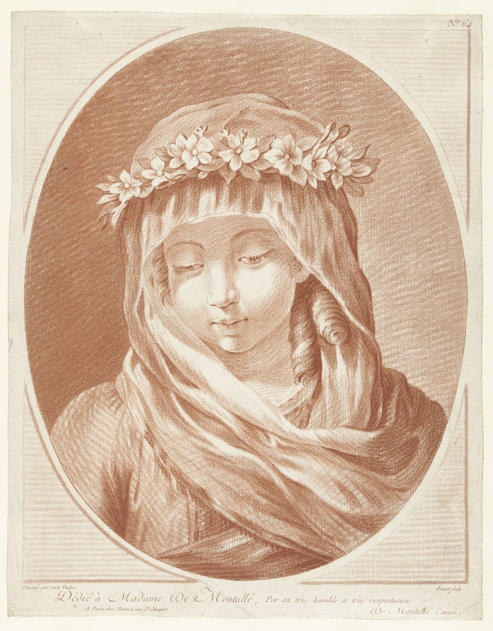Priestess by Louis Marin Bonnet