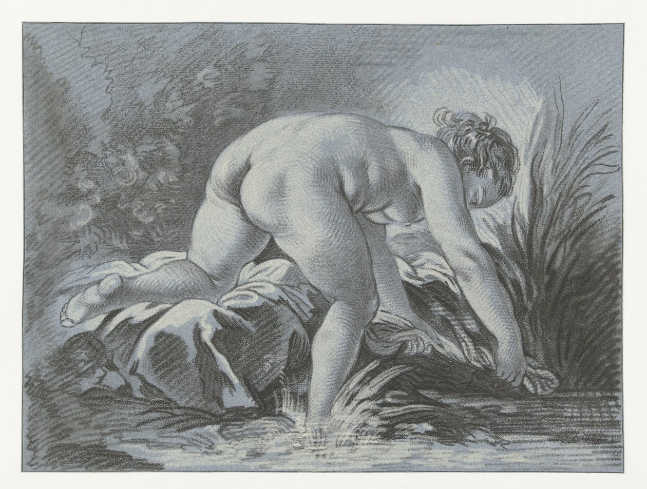 Woman Washing by Louis Marin Bonnet