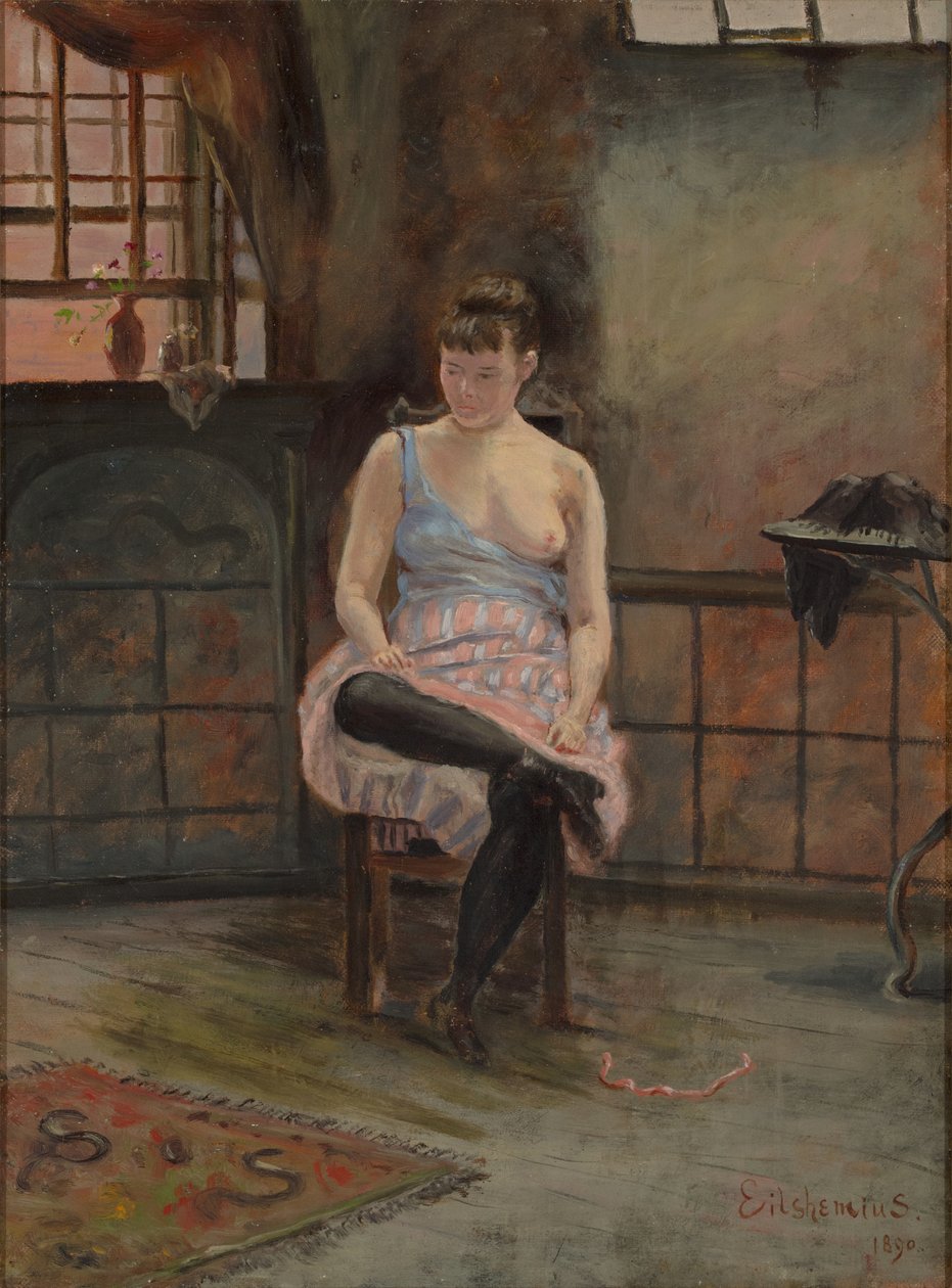 Figure Seated by Louis Michel Eilshemius