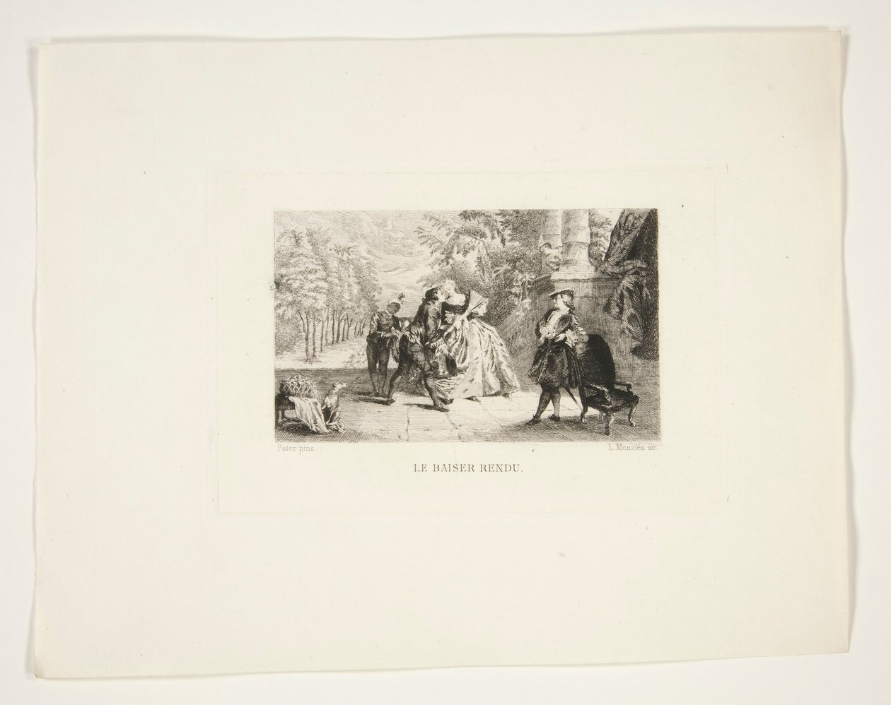 The Returned Kiss by Louis Monzies