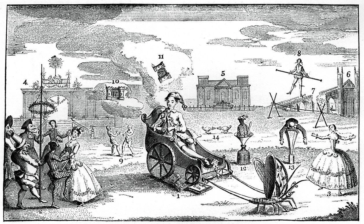 Folly Triumphant by Louis Philippe Boitard