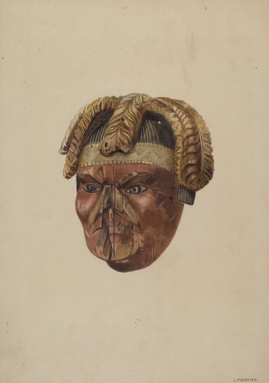 Figurehead S.S. Robert Fulton by Louis Plogsted