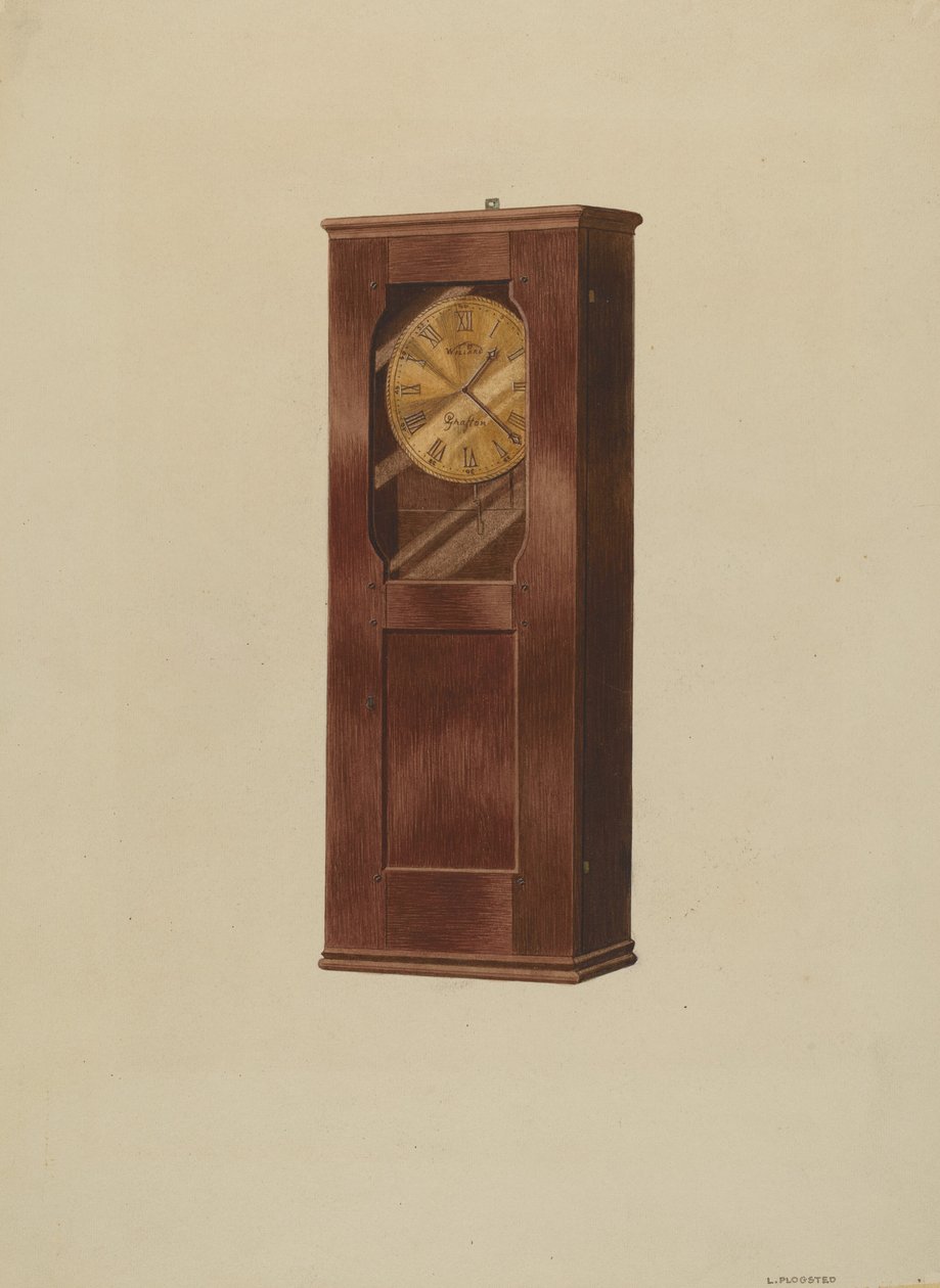 Shelf Clock by Louis Plogsted