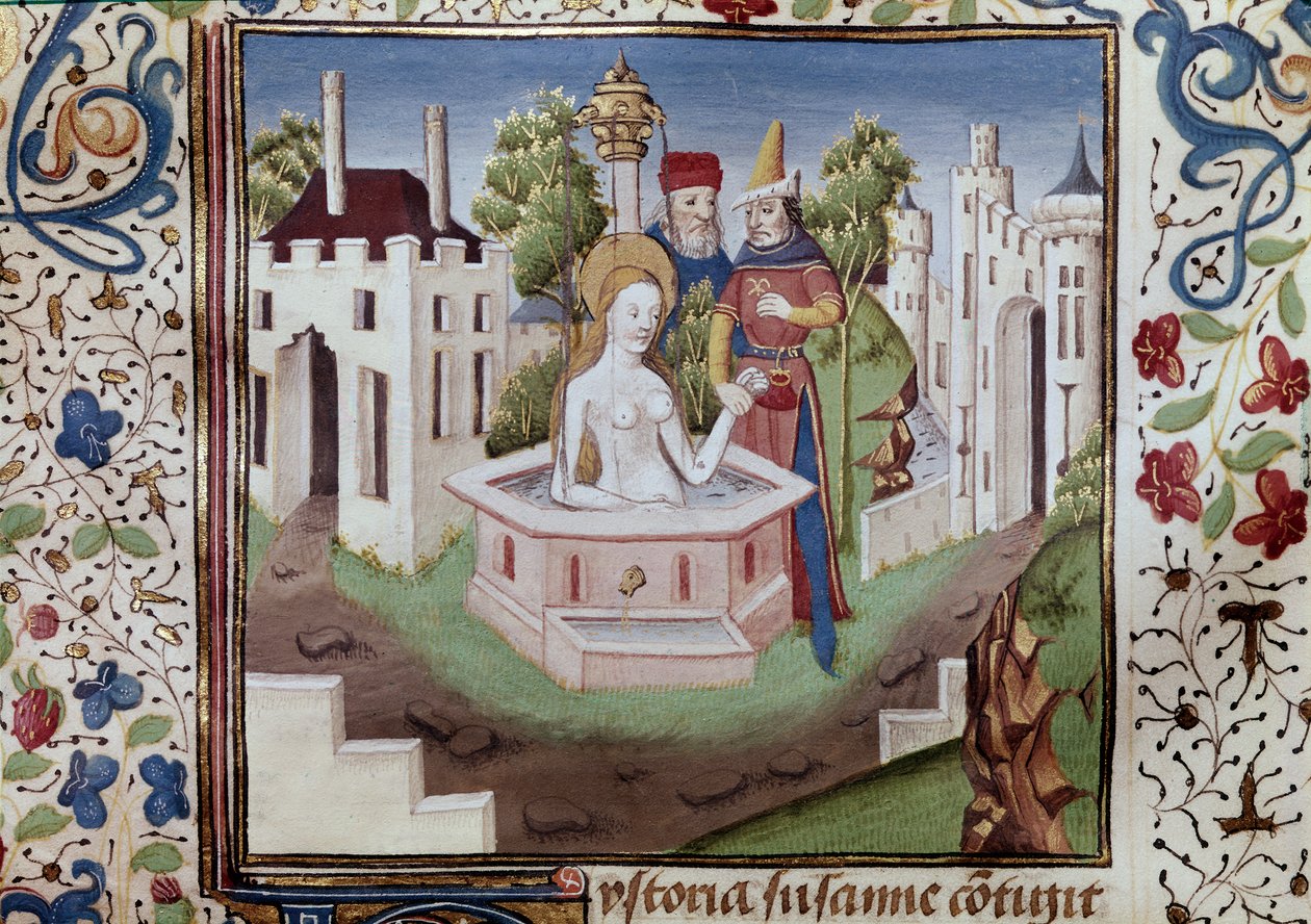 Susanna Bathing by Louis Raquier