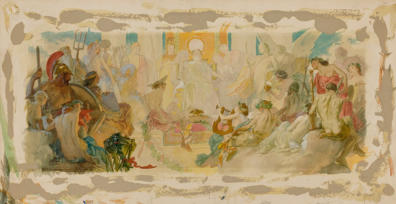 Conclave of the Gods by Louis Schaettle
