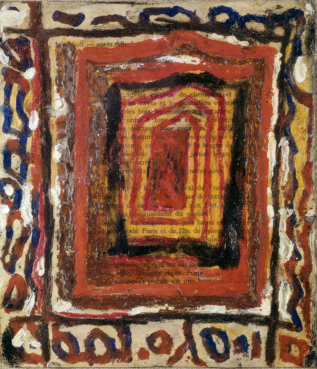 Abstract Composition by Louis Soutter