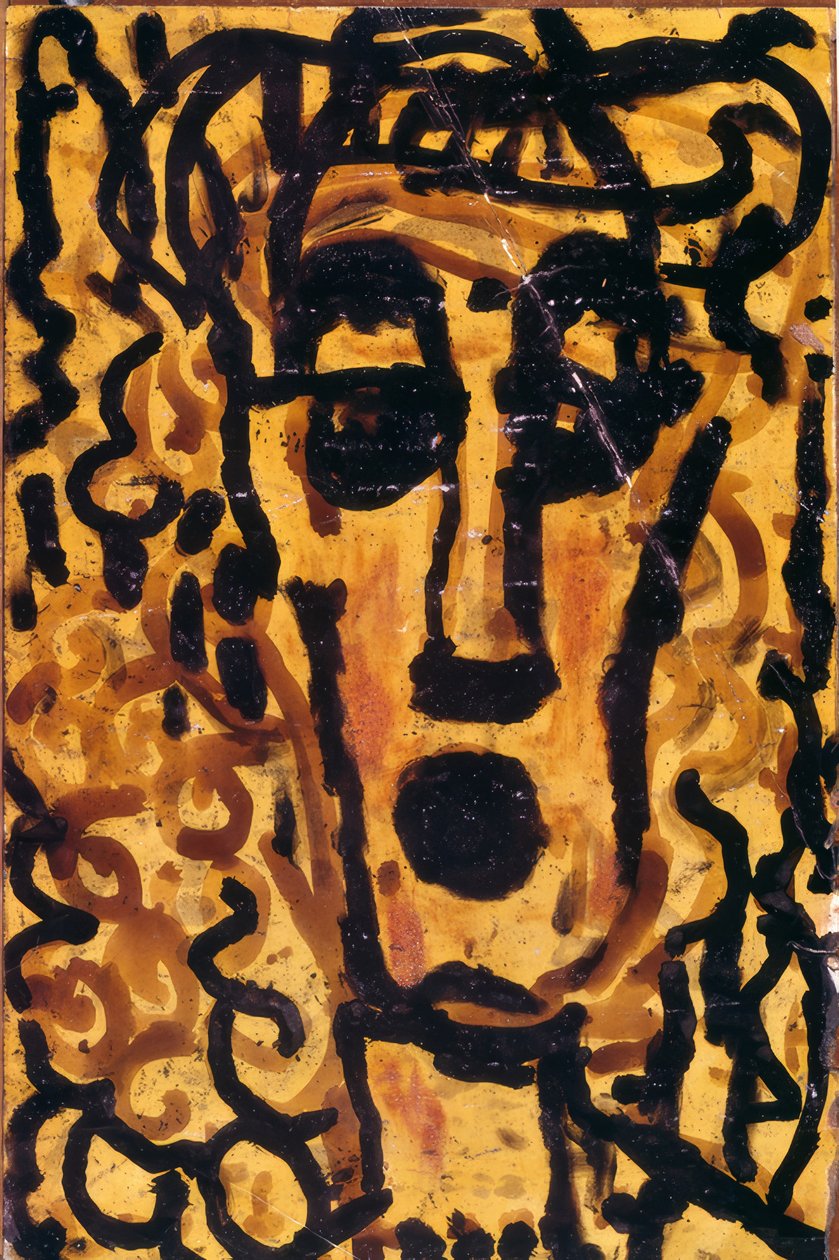 Head of a Woman by Louis Soutter