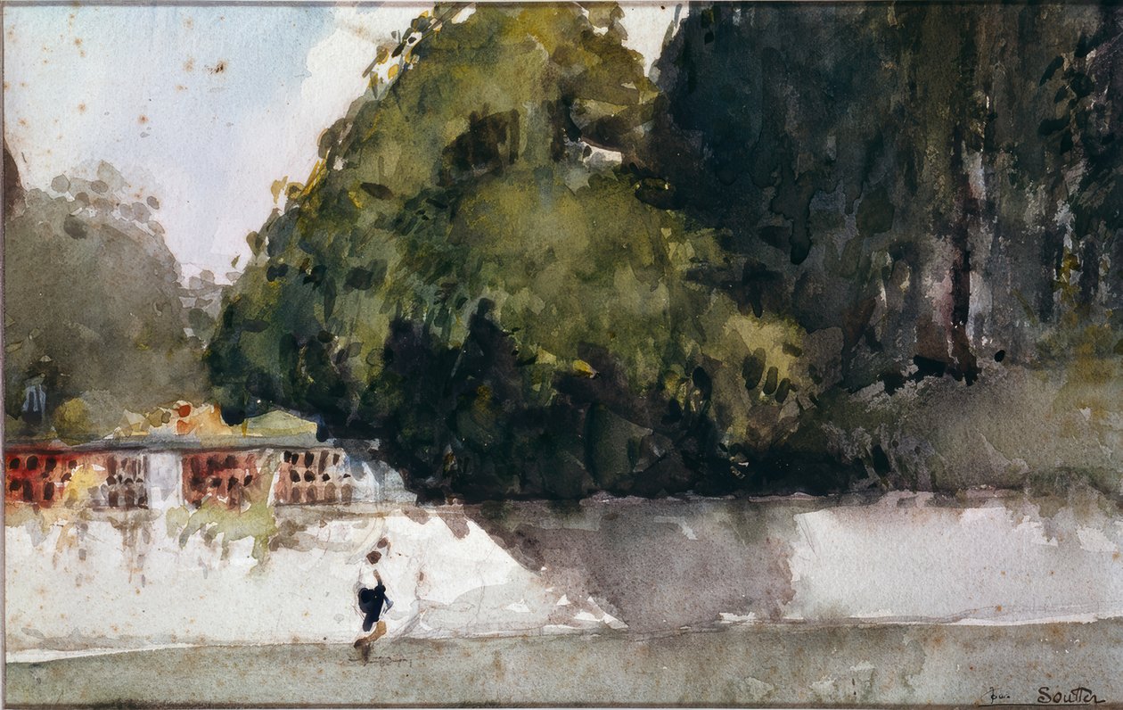 Landscape by Louis Soutter