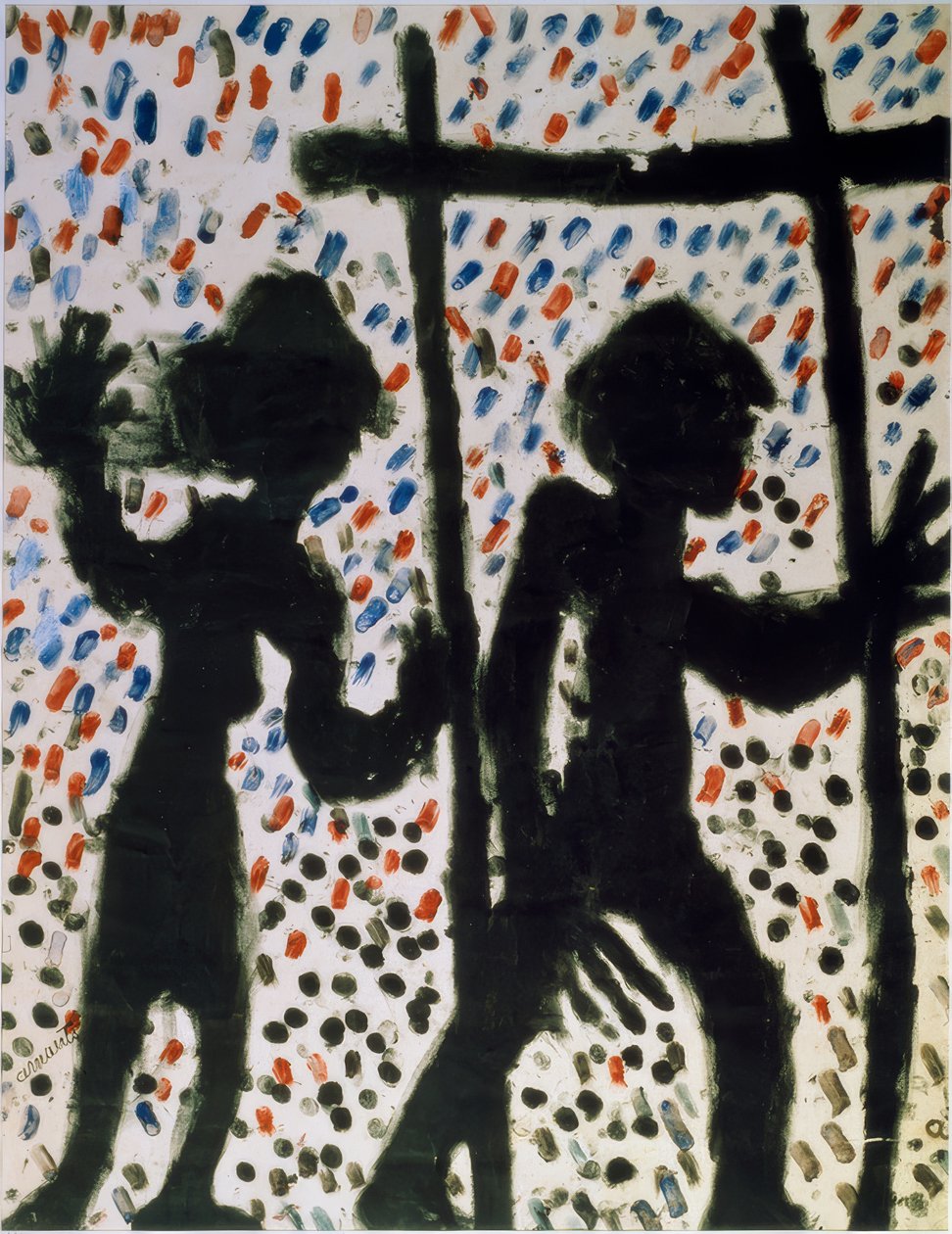 Lovers. Will We Have a Winter Quarters? by Louis Soutter