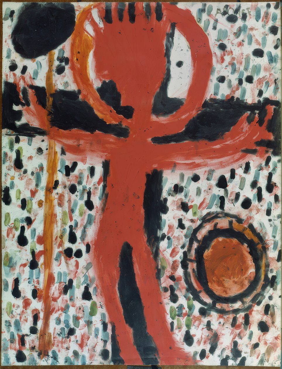 A Christ of Glass. 1939 by Louis Soutter