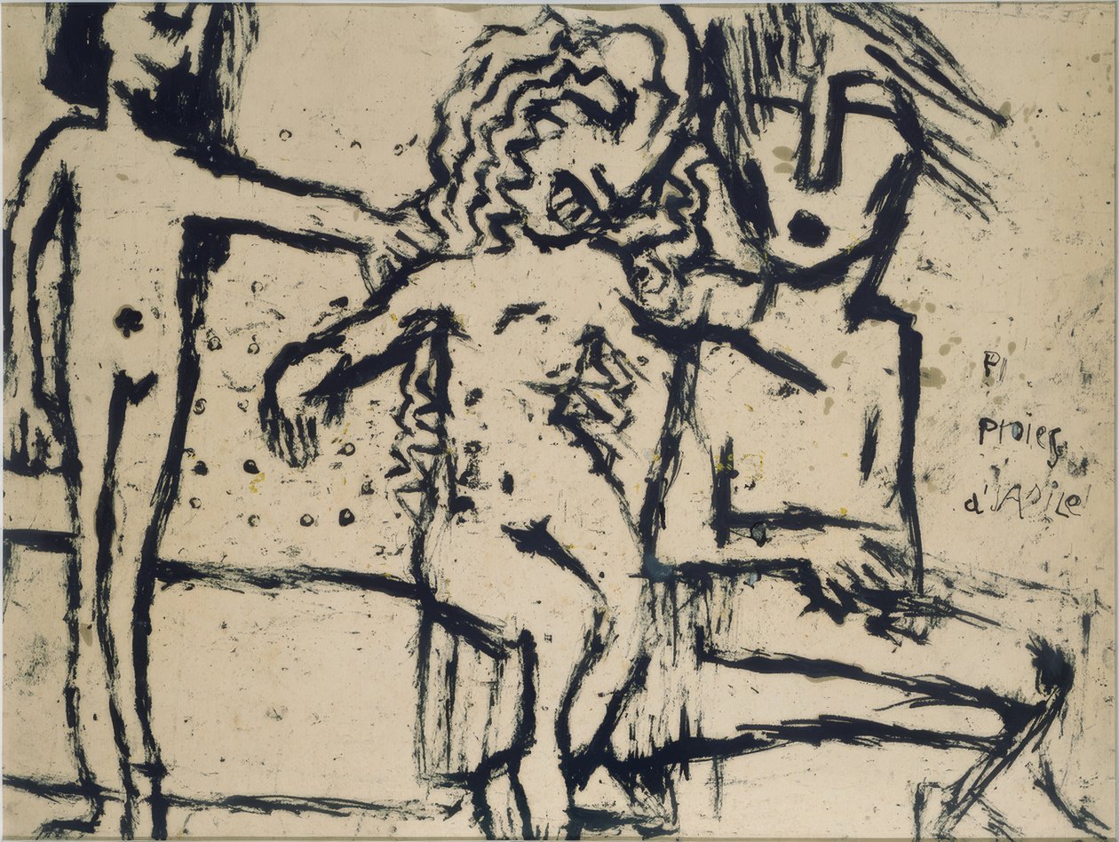 Victims of the Asylum by Louis Soutter