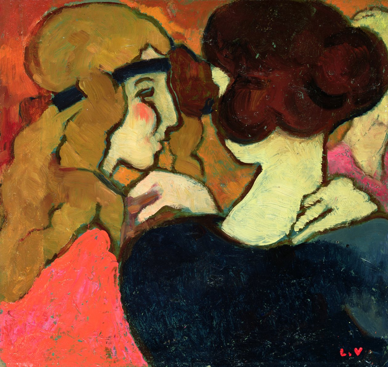 Two Friends by Louis Valtat