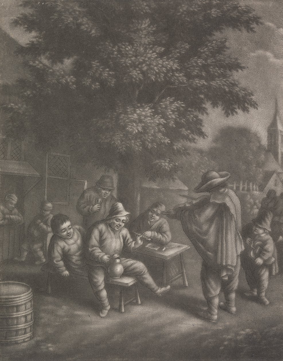 Wandering Musicians by Louis de Fontaine