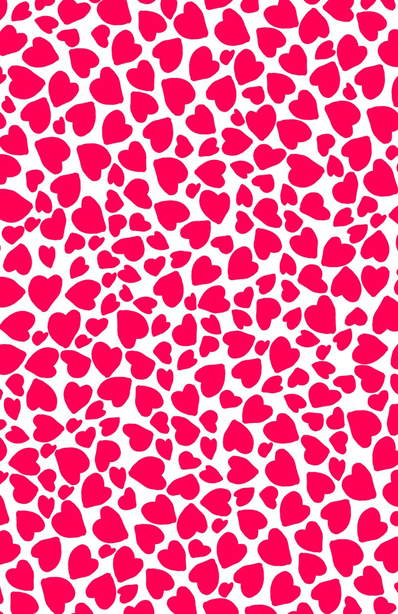 Animal Print Heart by Louisa Hereford