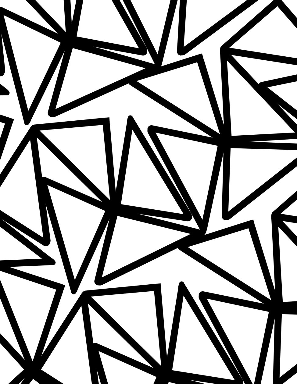Triangles by Louisa Hereford