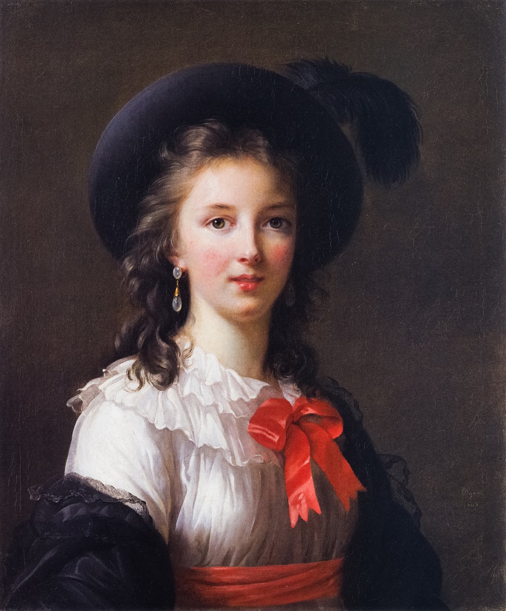 Self-Portrait by Elisabeth Louise Vigee Lebrun