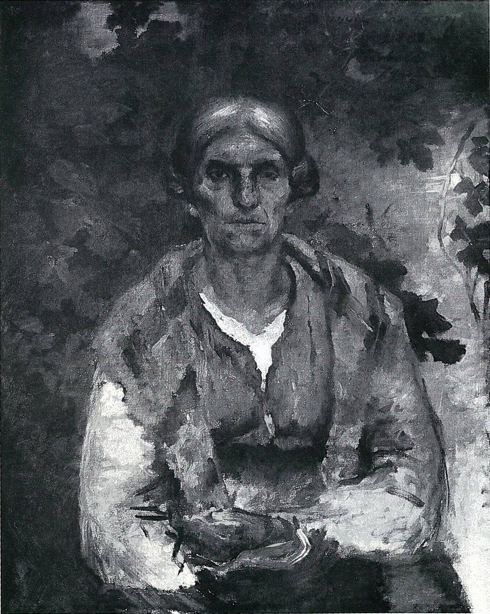Old Italian Woman by Lovis Corinth