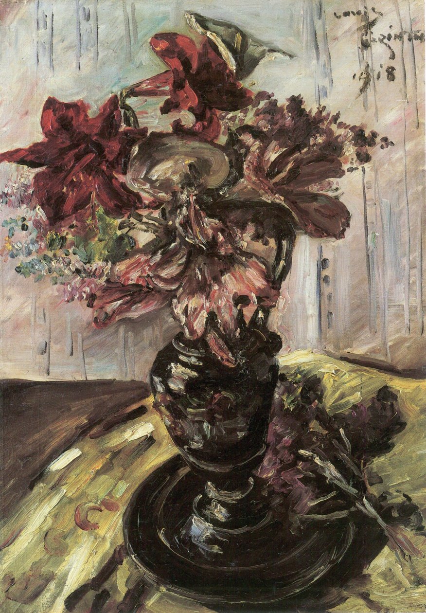 Still Life with Calla Lilies by Lovis Corinth