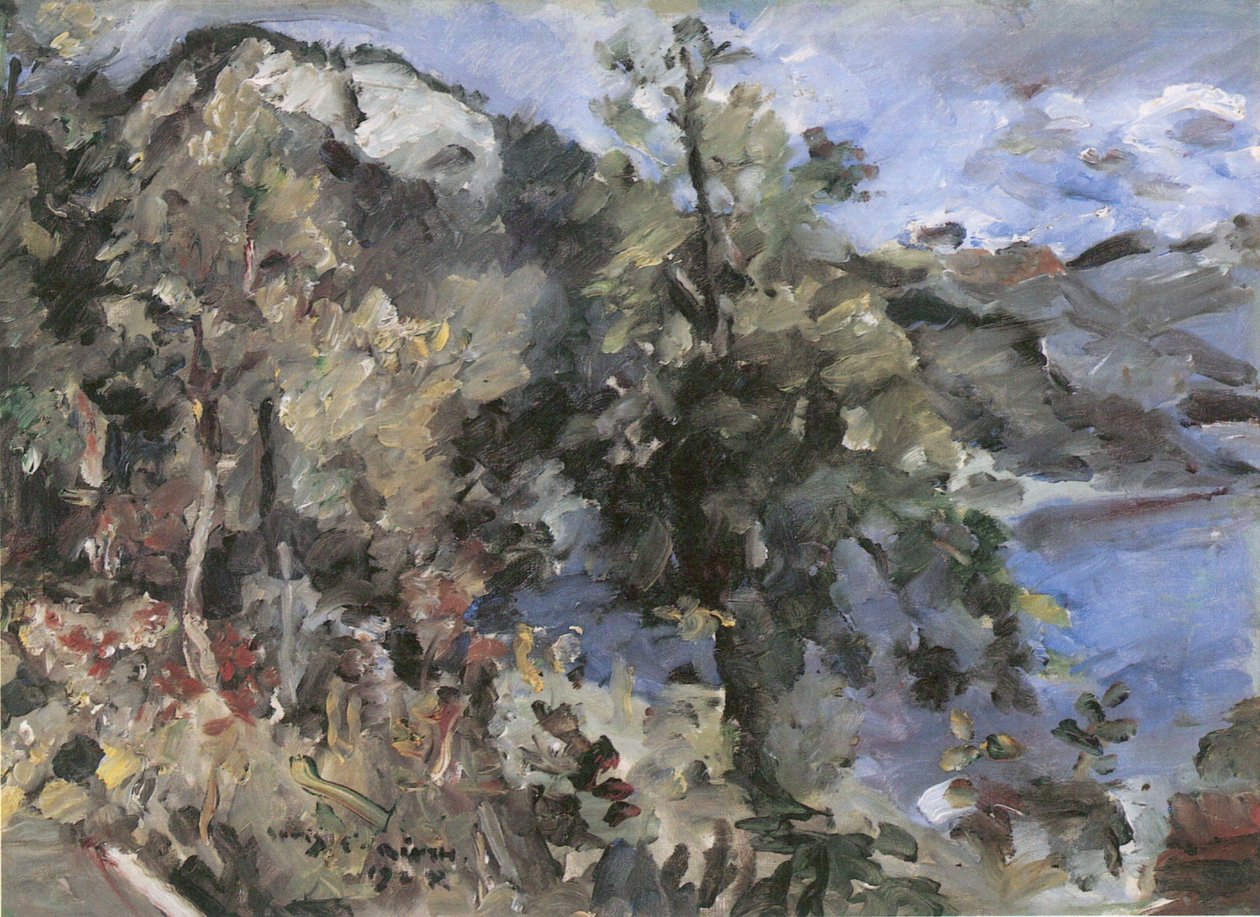 The Jochberg at Walchensee by Lovis Corinth