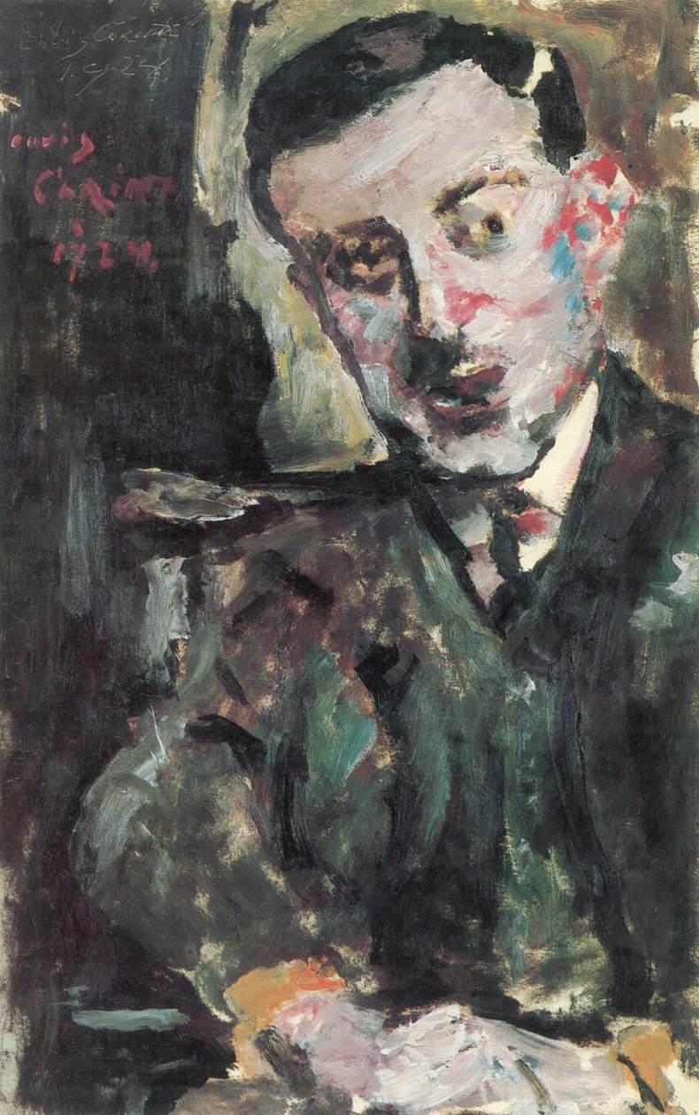 Dr. Arthur Rosin in the Chair by Lovis Corinth