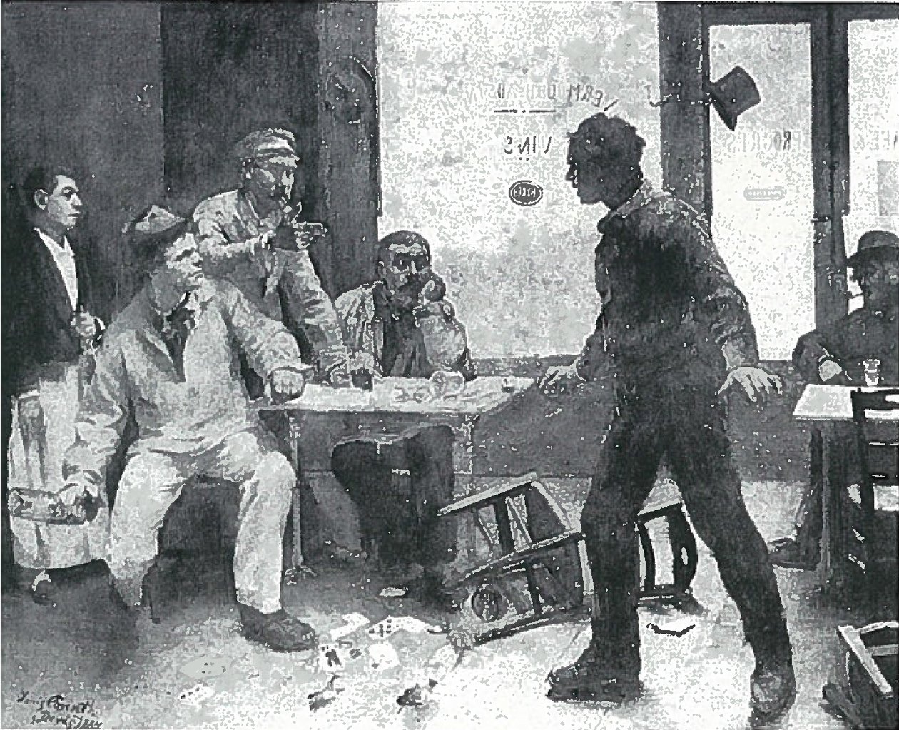 Card Players by Lovis Corinth