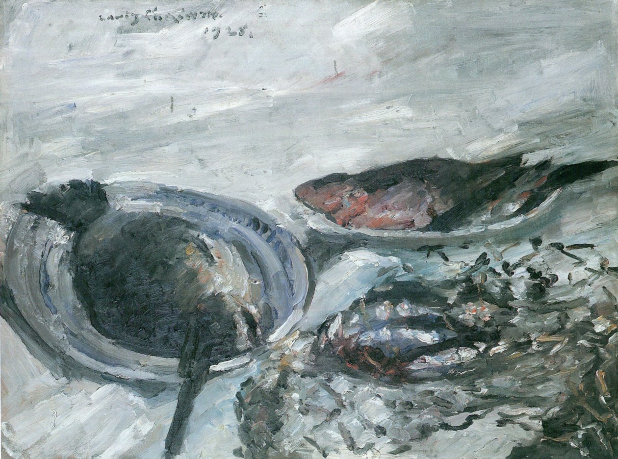 Fish Still Life by Lovis Corinth