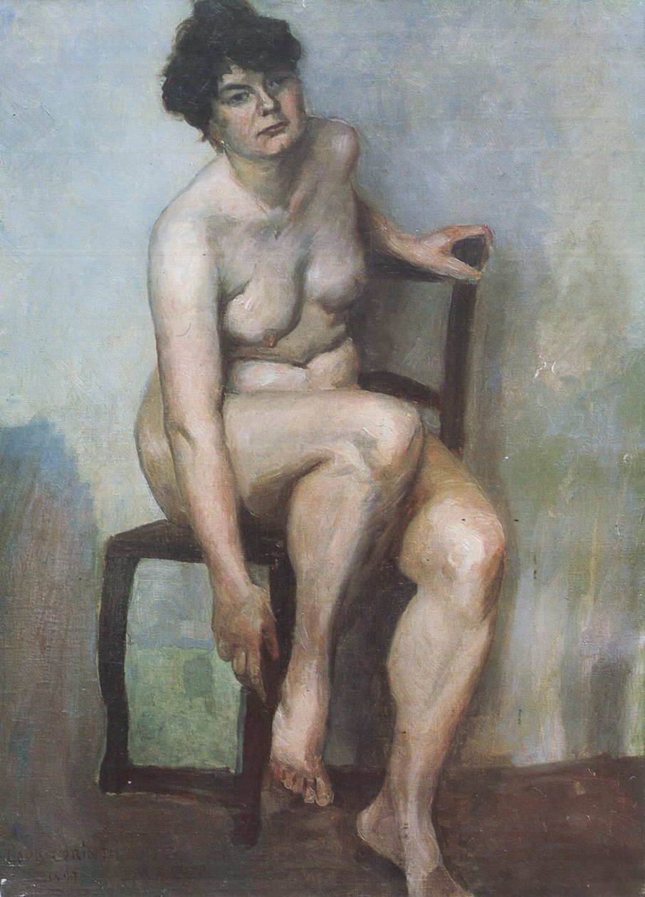 Nude Female by Lovis Corinth