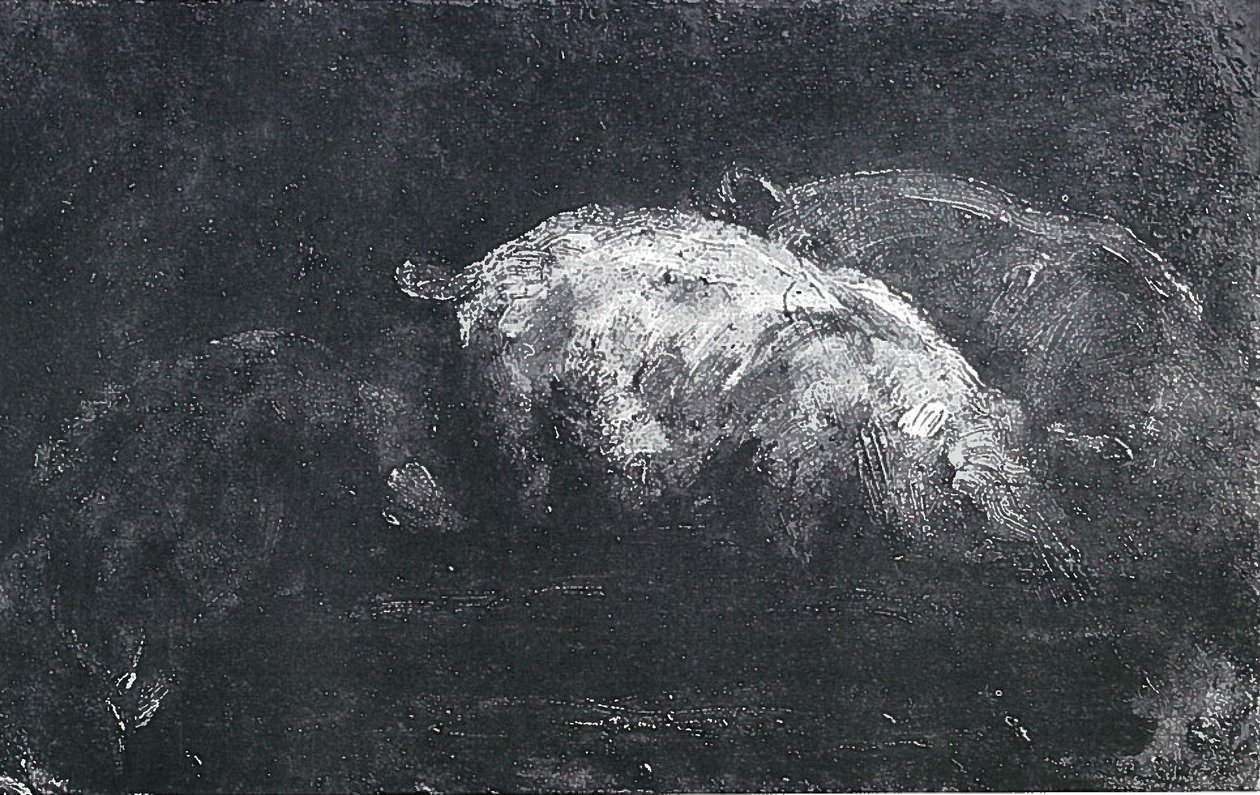 Feeding Pigs by Lovis Corinth