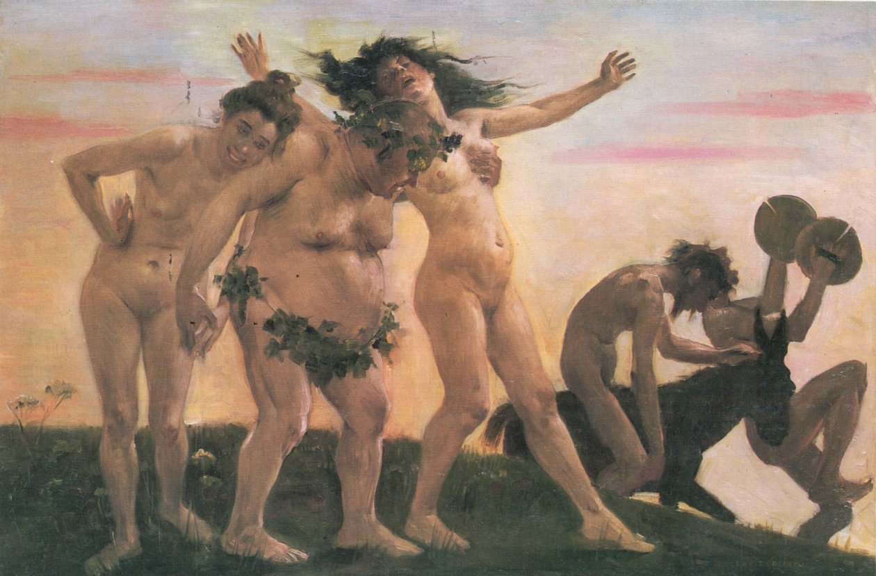 Returning Bacchantes by Lovis Corinth