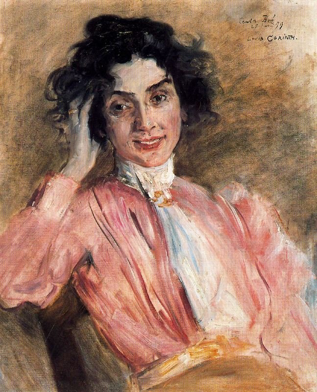 Portrait of Centa Bren by Lovis Corinth