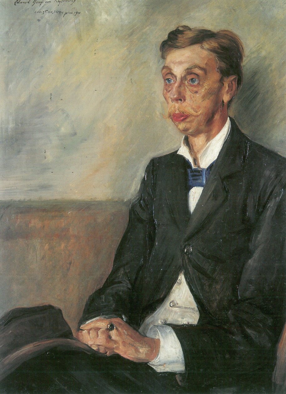 Portrait of Eduard Count von Keyserling by Lovis Corinth