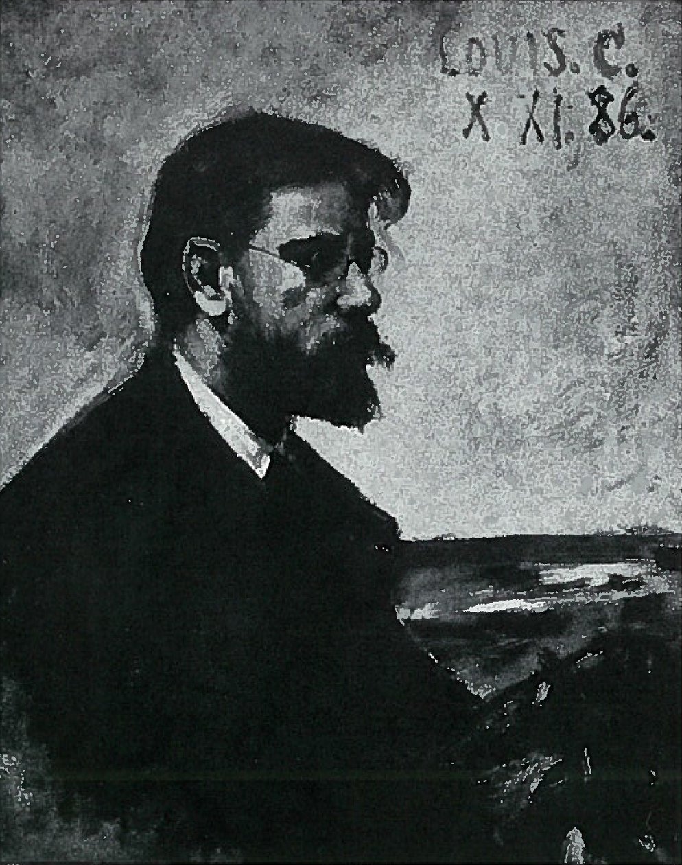 Portrait of the Painter Heinrich Fricke by Lovis Corinth