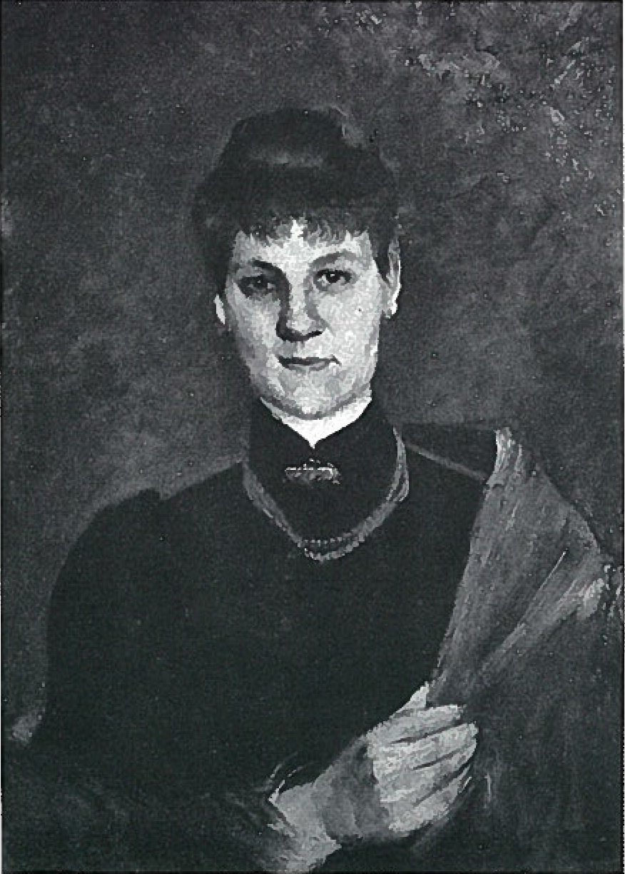 Portrait of a Woman with Coral Necklace by Lovis Corinth